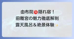 御宿田離宮レビュー：徹底解説！宿泊体験からわかる魅力と注意点