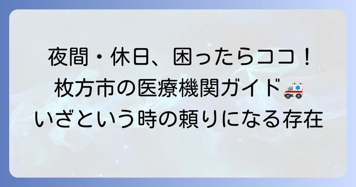 枚方市内のその他の休日・夜間診療施設