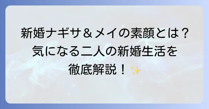 「私の家政婦ナギサさんスペシャルドラマ」とは？基本情報と見どころ