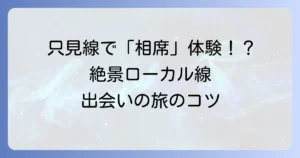只見線に相席列車は存在する？絶景ローカル線での出会いと旅のコツ