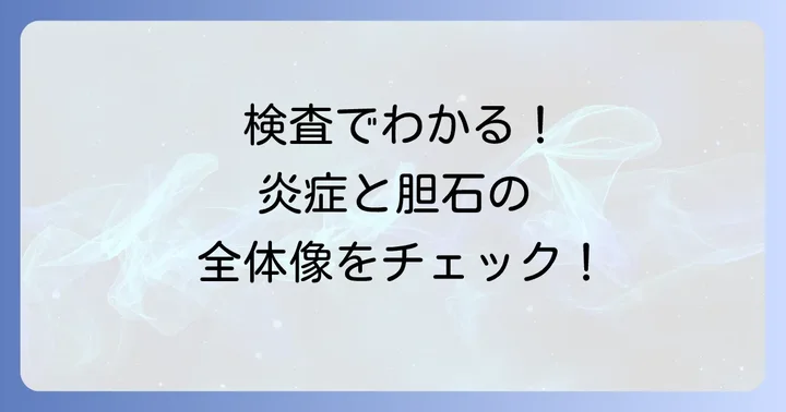 総胆管結石性胆管炎の診断方法