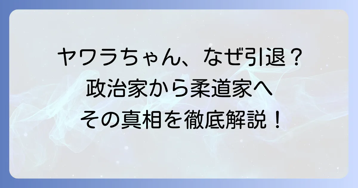 谷亮子議員の引退理由を徹底解説:政治家としての歩みと引退後の活動