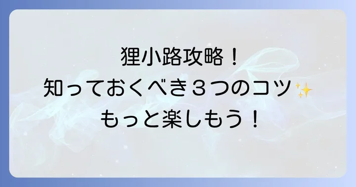 狸小路居酒屋をさらに楽しむためのコツ
