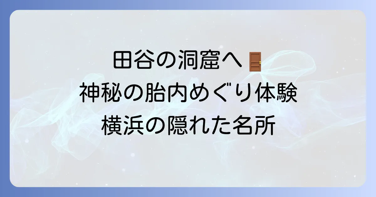 田谷の洞窟レビュー！神秘的な胎内めぐりの魅力と訪問前に知るべきこと全て