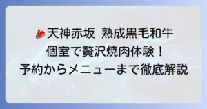 【天神赤坂】特選黒毛和牛個室焼肉にく田の魅力徹底解説！予約からメニューまで
