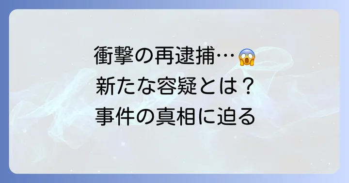 不同意わいせつ容疑での再逮捕と追加の事実