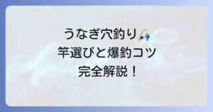 うなぎ穴釣り竿の選び方と釣果を伸ばすコツを徹底解説