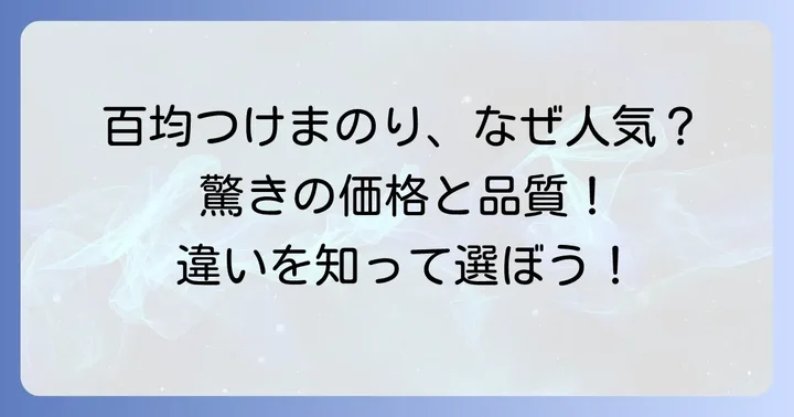 百均つけまのりが人気の理由とは？