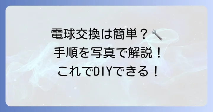 エルグランドE52テールランプ電球交換の具体的な進め方