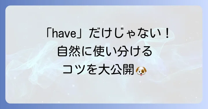 「飼う」の基本的な英語表現とそれぞれのニュアンス