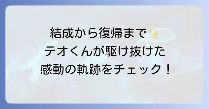 スカイピースとしてのテオくんの歩み