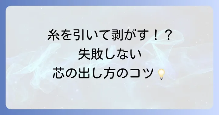 ダーマトグラフの正しい使い方：芯の出し方と書き方