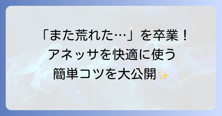 アネッサを顔に使う際の注意点と肌荒れを防ぐコツ