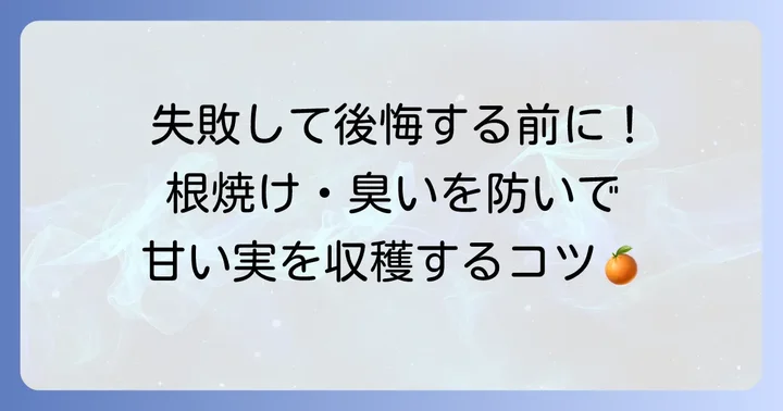 鶏糞肥料を使う際の注意点とトラブル回避のコツ