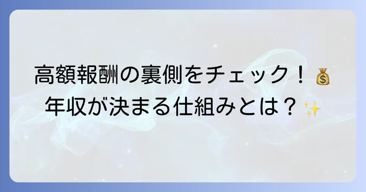 役員報酬の決定要因と評価基準