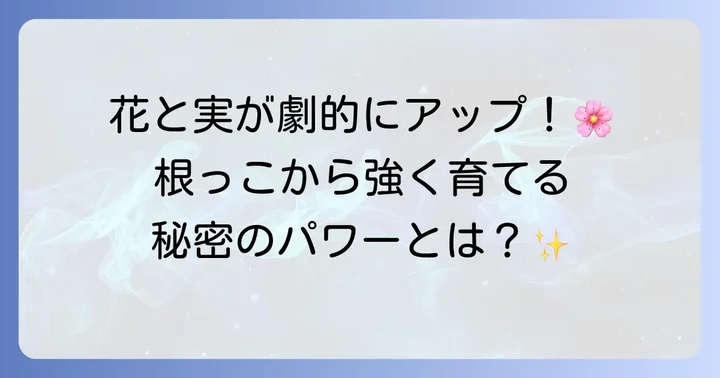 コウモリのフン肥料がもたらす効果とメリット